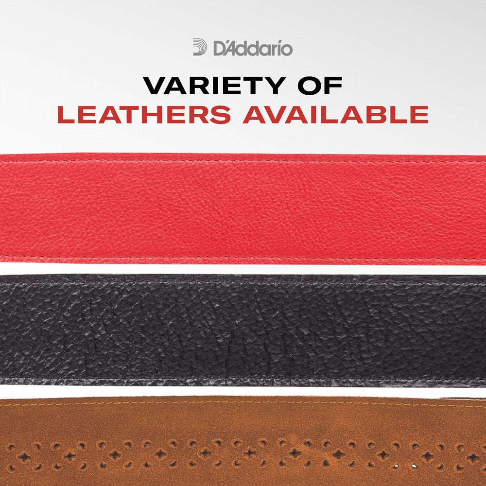 Vented Suede Guitar Straps