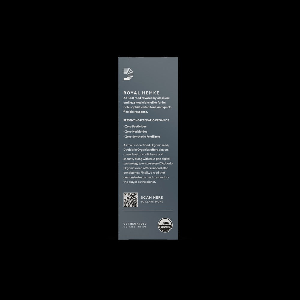 Royal Hemke Organic Tenor Saxophone Reeds
