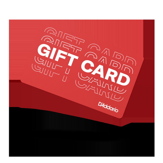 D'Addario Gift Card