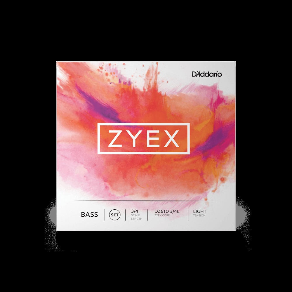 Zyex Bass String Set, 3/4 Scale, Light Tension