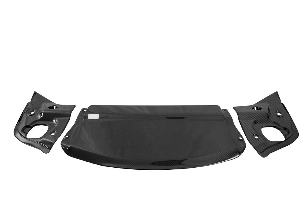 APR Performance Carbon Fiber Cooling Shroud - Full 3 Piece Kit | 2020-2023 Toyota GR Supra (CF-330922)