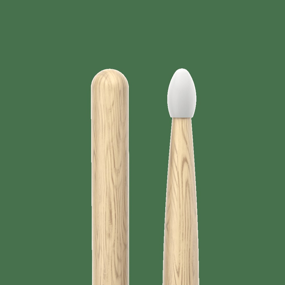 Classic Attack 7A Shira Kashi Oak Drumstick, Oval Nylon Tip