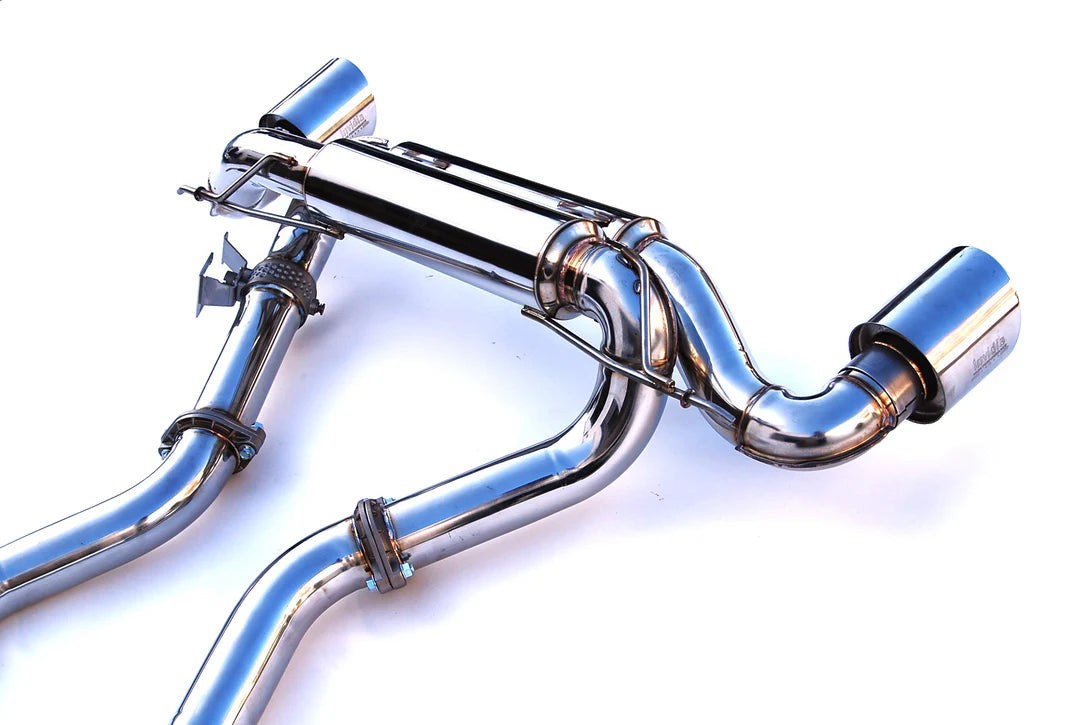 Invidia Gemini R400 Rolled S.S.Tips Cat-back Exhaust | 2019-2024 Toyota GR Supra (HS19TSP4VGM1RS)