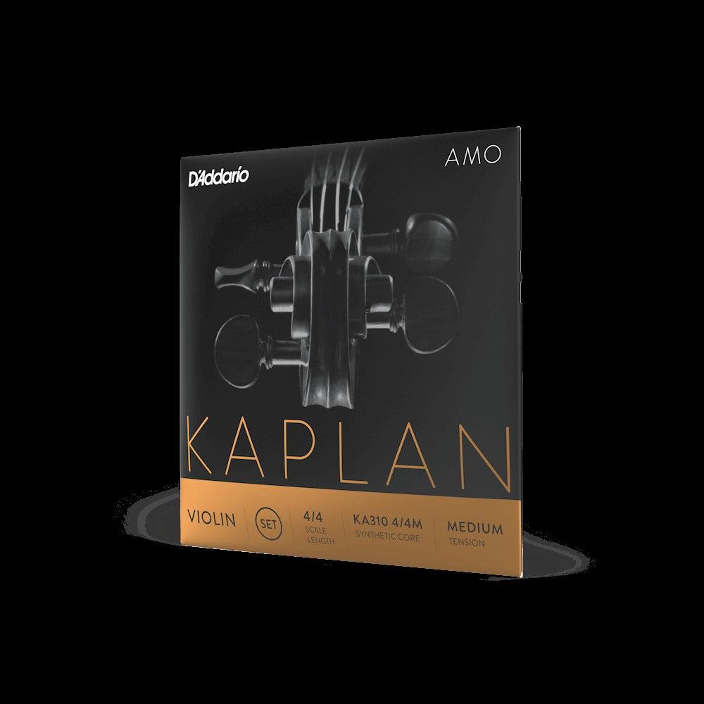 Kaplan Amo Violin String Set, 4/4 Scale, Medium Tension
