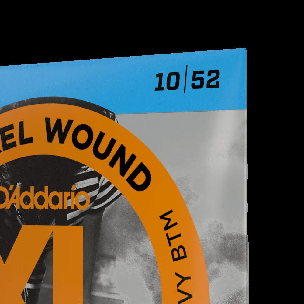 10-52 Light Top/Heavy Bottom, XL Nickel Electric Guitar Strings