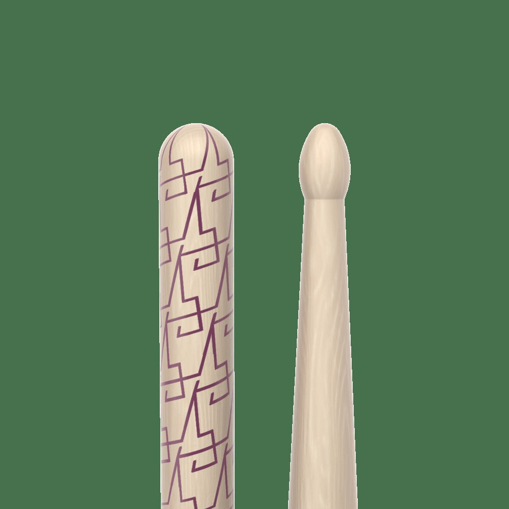 Eloy Casagrande Signature Raw Hickory Drumstick, Wood Tip