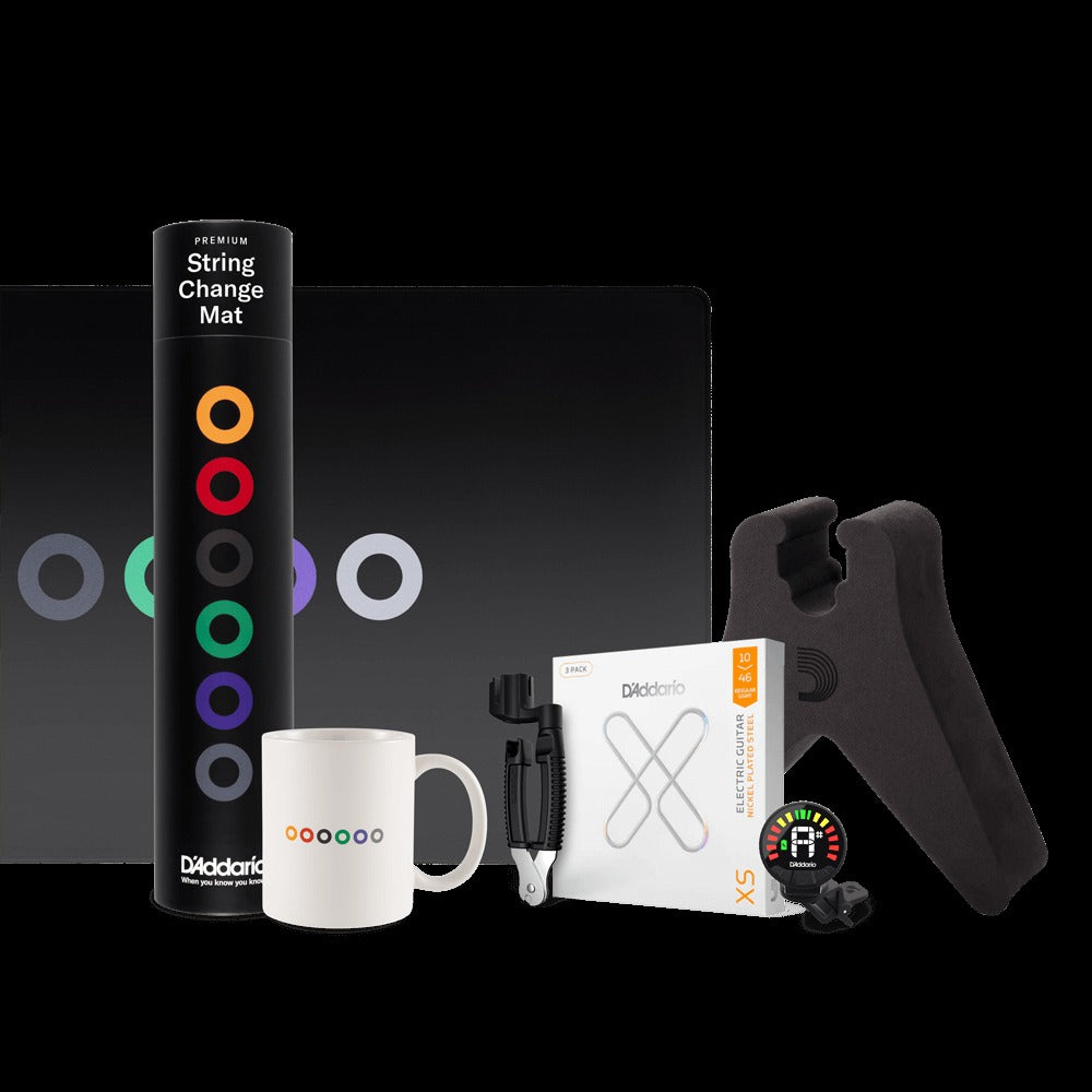 XS Electric 10-46 String Change & Mug Bundle