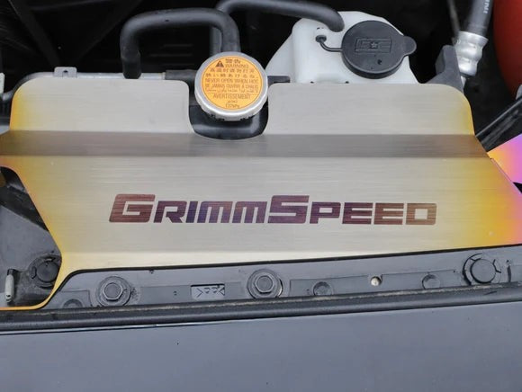 GrimmSpeed Titanium Radiator Shroud | 2015-2021 Subaru WRX STI (GRM.1067.1.TI)