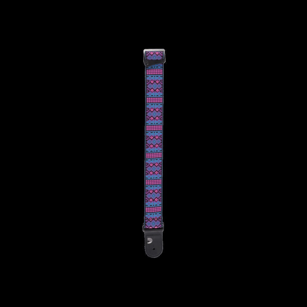 Eco Outrun Woven Guitar Strap, Aztec