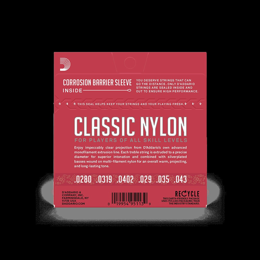 Normal Tension, Classic Nylon Student Classical Guitar Strings