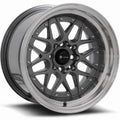 Vors Wheels VR7 Gunmetal w/ Machined Lip 15x9 | 4x100/4x114.3 (VR0715908H0GM)