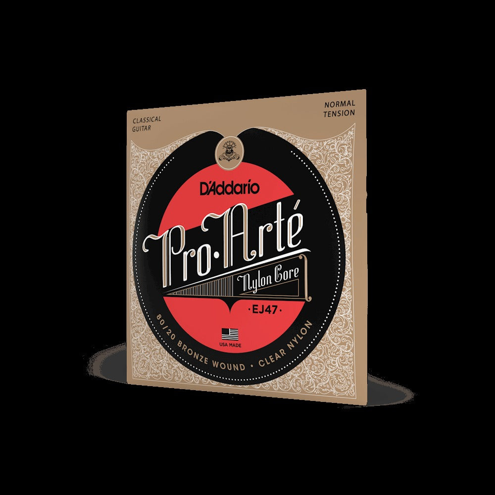 Normal Tension, Pro-Arté Nylon 80/20 Bronze Classical Guitar Strings