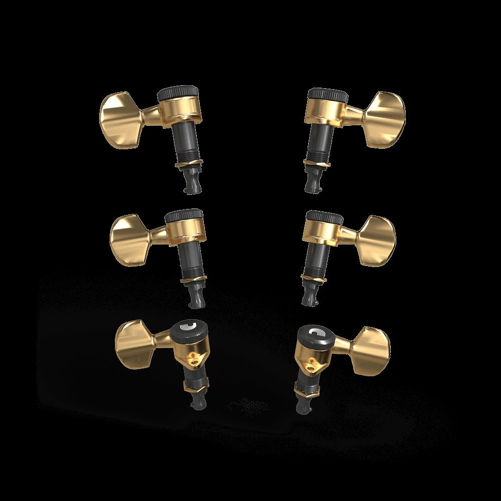 Auto-Trim Locking Tuning Machines 3 + 3