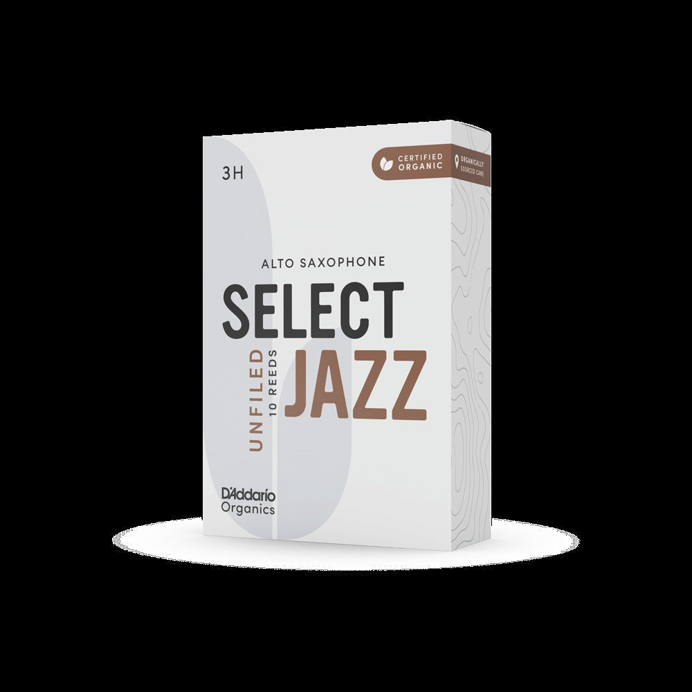 Organic Select Jazz Unfiled Alto Saxophone Reeds
