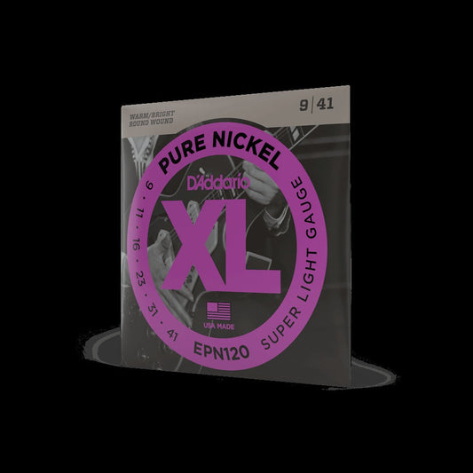 09-41 Super Light, XL Pure Nickel Electric Guitar Strings