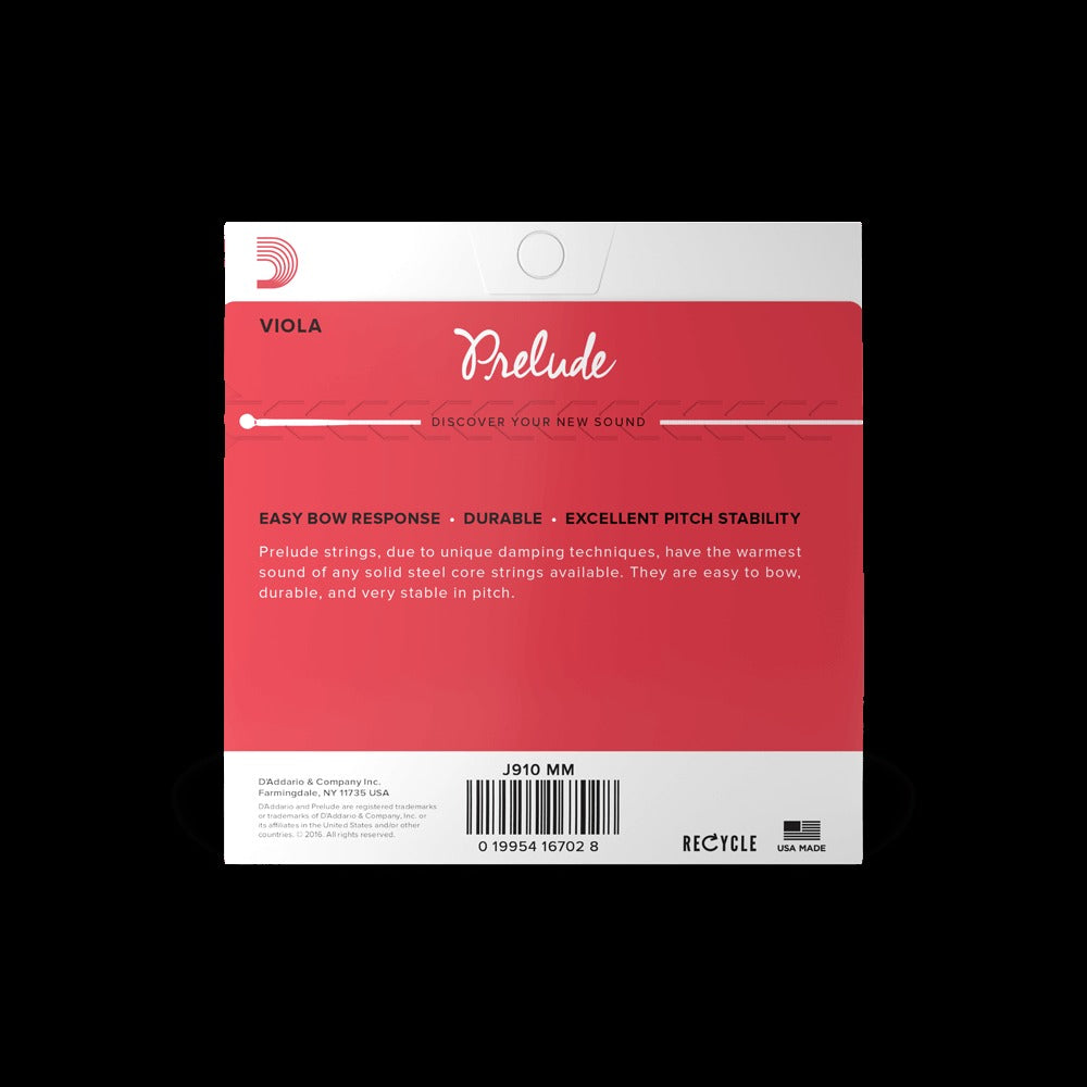 Prelude Viola String Set, Medium Scale, Medium Tension