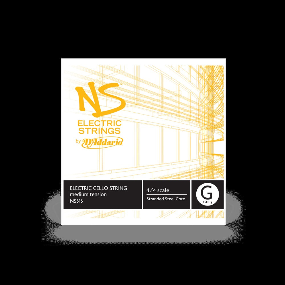 NS Electric Cello String Set, 4/4 Scale, Medium Tension