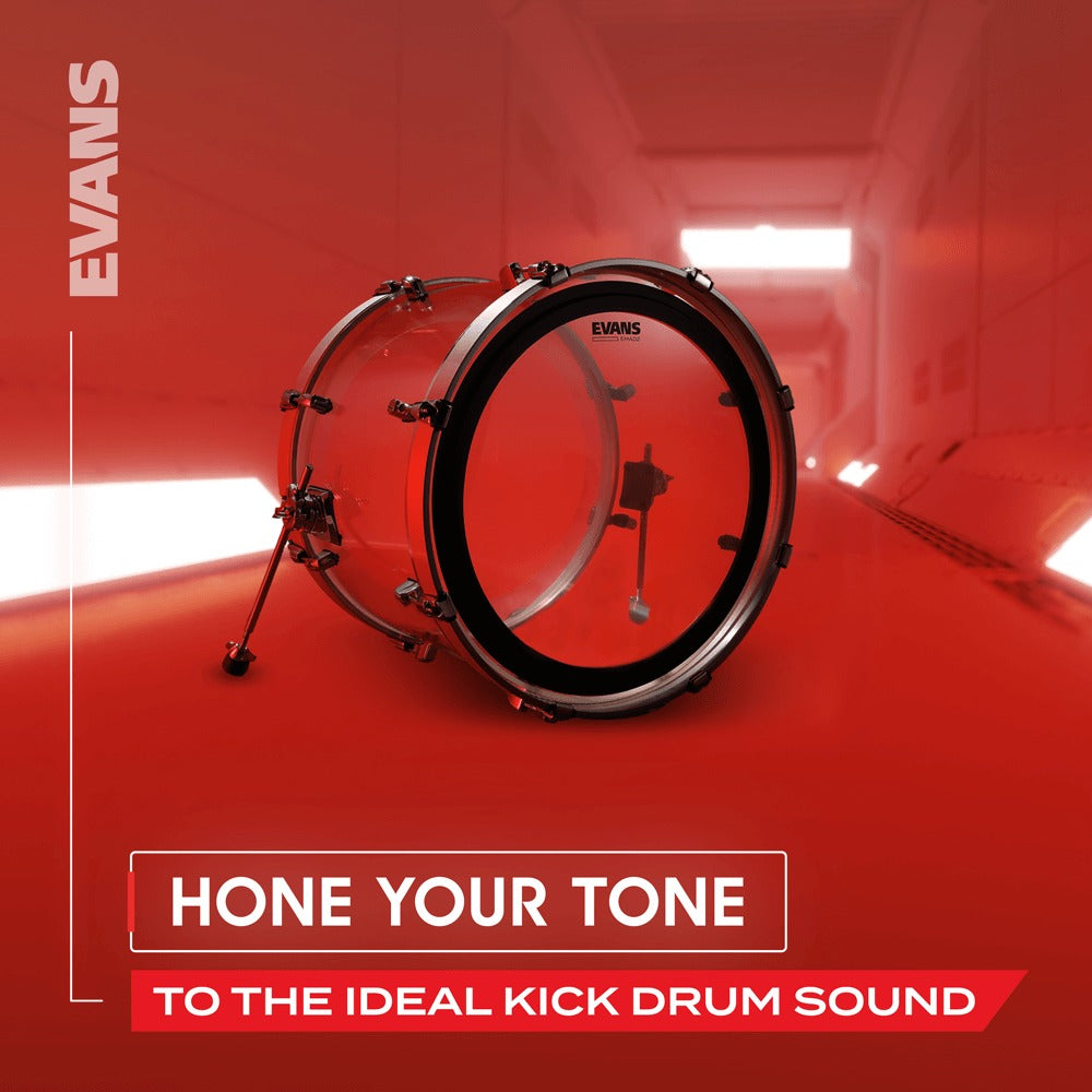 EMAD2 Clear Bass Batter Drumhead