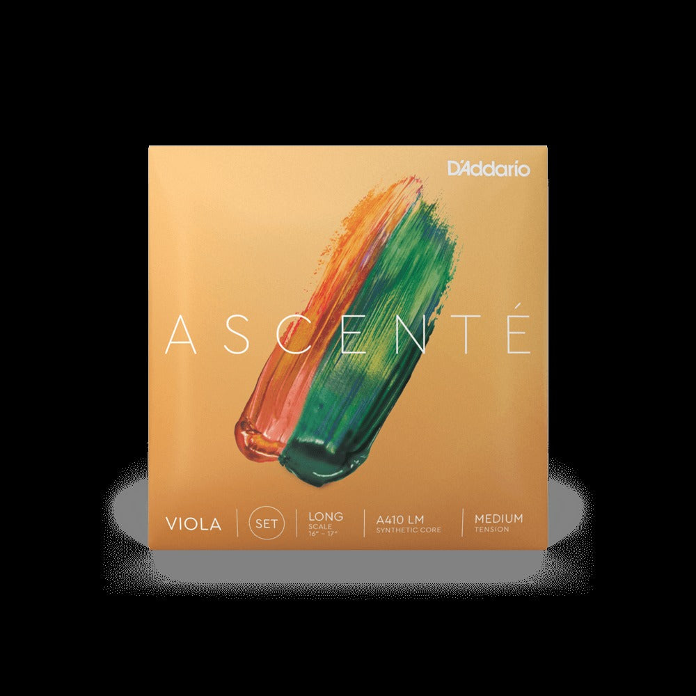 Ascenté Viola String Set, Long Scale, Medium Tension