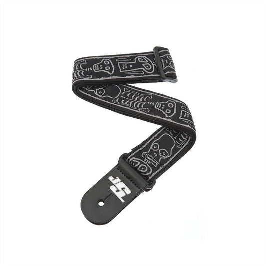 Joe Satriani Guitar Strap, Skull n' Bones