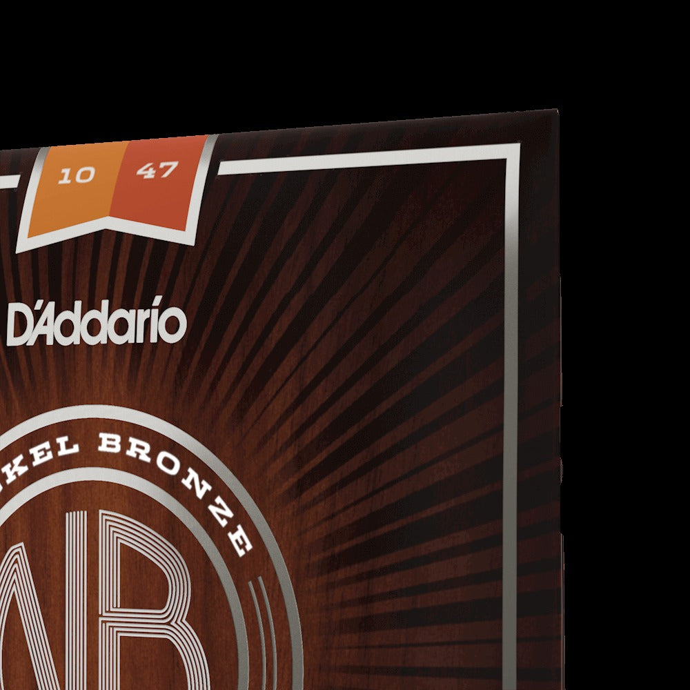 10-47 Extra Light, Nickel Bronze Acoustic Guitar Strings