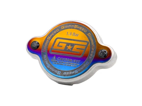 GrimmSpeed Titanium Radiator Cap – 1.3 Bar | Subaru Radiators & Expansion Tanks (GRM.1013.1.TI)