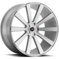 Spec-1 Wheels SPL-002 Silver w/ Machined Spoke Faces and Outer Lip Ring 20x10 | 5x120 (SPL202201054020SB-DT5X120)