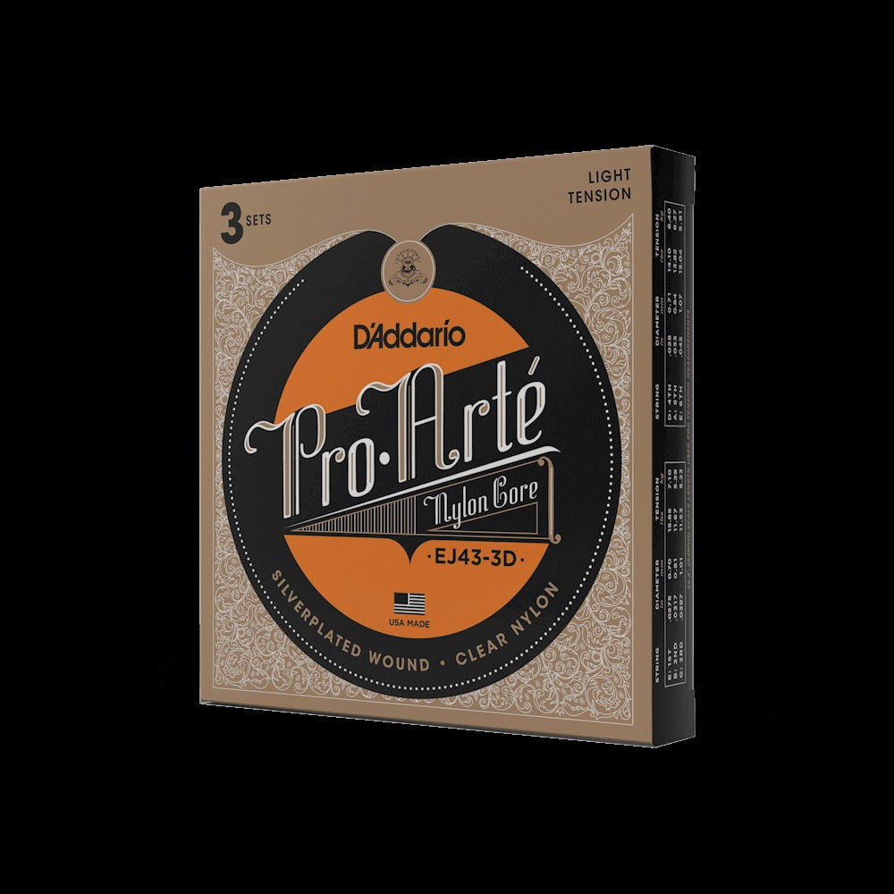 Light Tension, Pro-Arté Nylon Classical Guitar Strings
