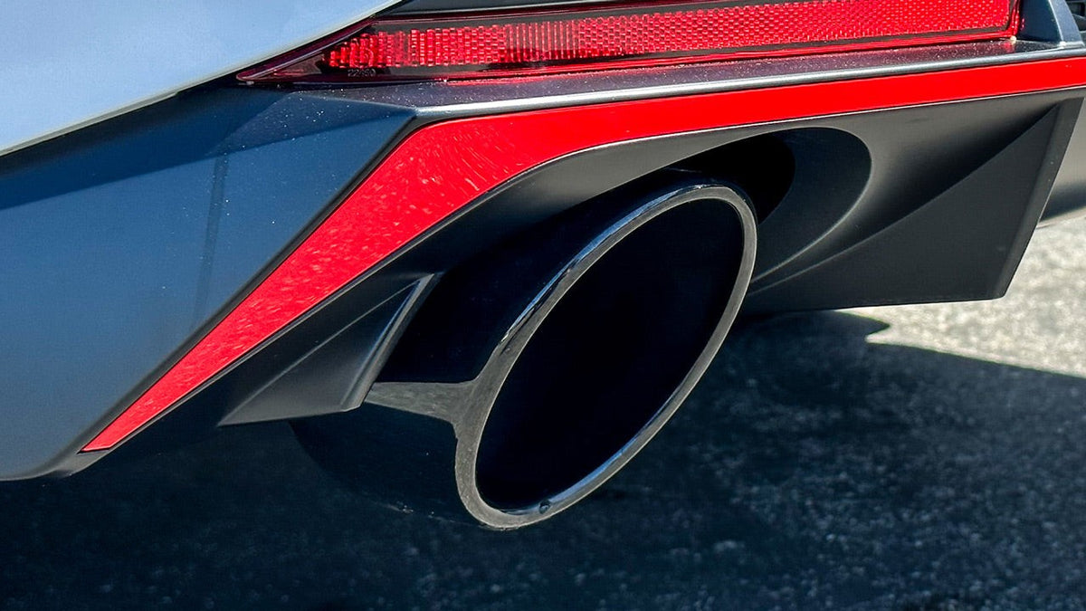 Borla Cat-Back Exhaust System - Black Chrome Tips | 2022-2023 Hyundai Elantra N (140925BC)