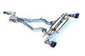Invidia Gemini R400 Single Layer Titanium tip Cat-back Exhaust | 2019-2024 Toyota GR Supra (HS19TSP4VGM1GT)