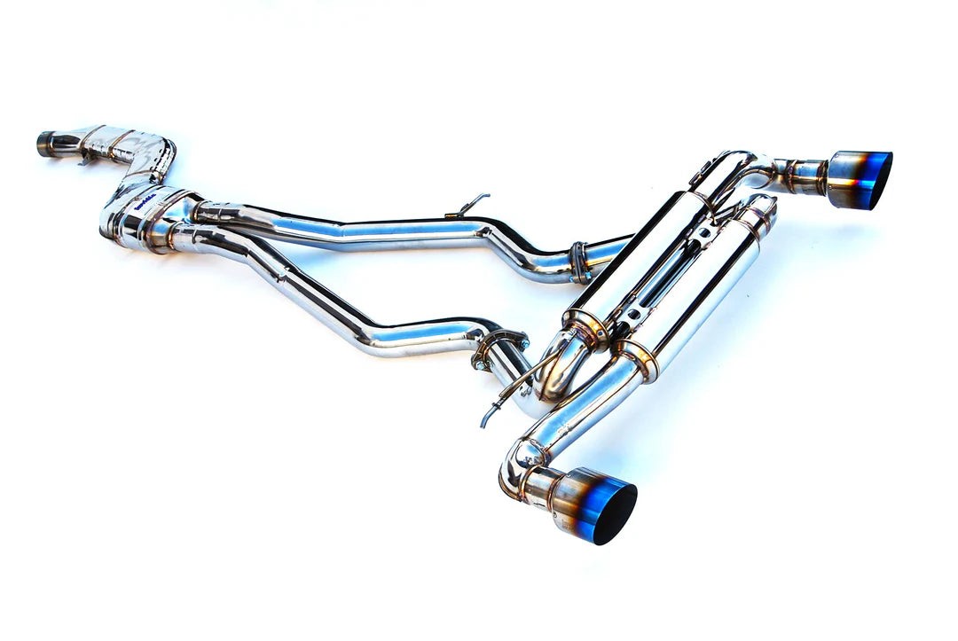 Invidia Gemini R400 Single Layer Titanium tip Cat-back Exhaust | 2019-2024 Toyota GR Supra (HS19TSP4VGM1GT)