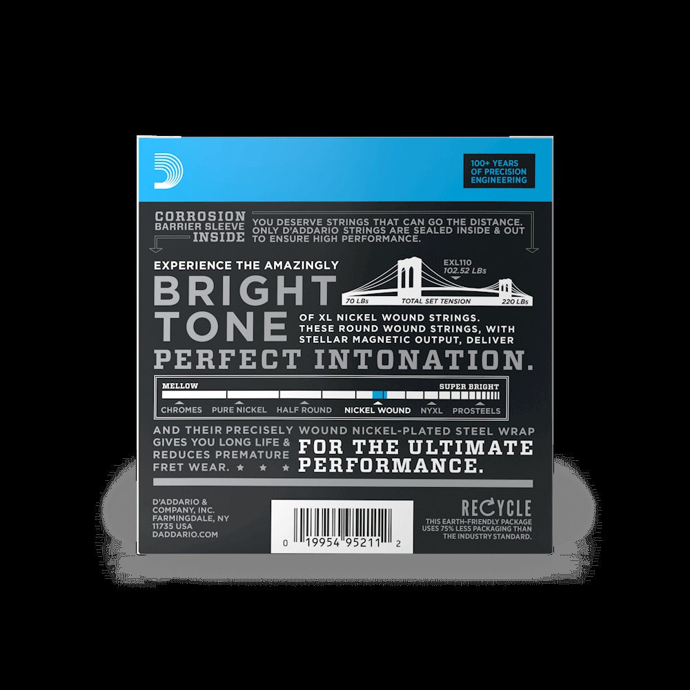 10-46 Regular Light, XL Nickel Electric Guitar Strings