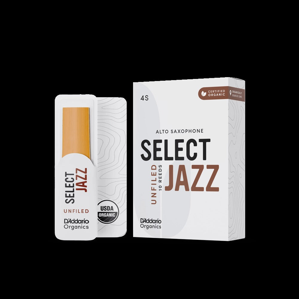 Organic Select Jazz Unfiled Alto Saxophone Reeds