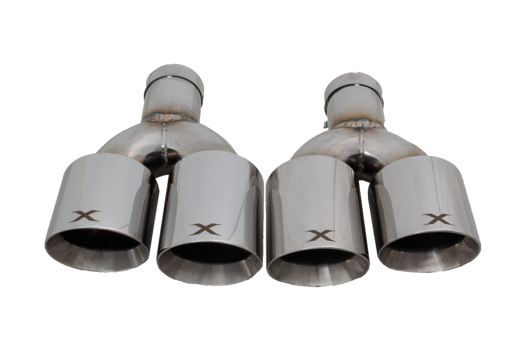 XForce 4" Polished Tip | 2019-2021 Volkswagen Golf MK8 & MK 8.5 (ESVWR45TIP)