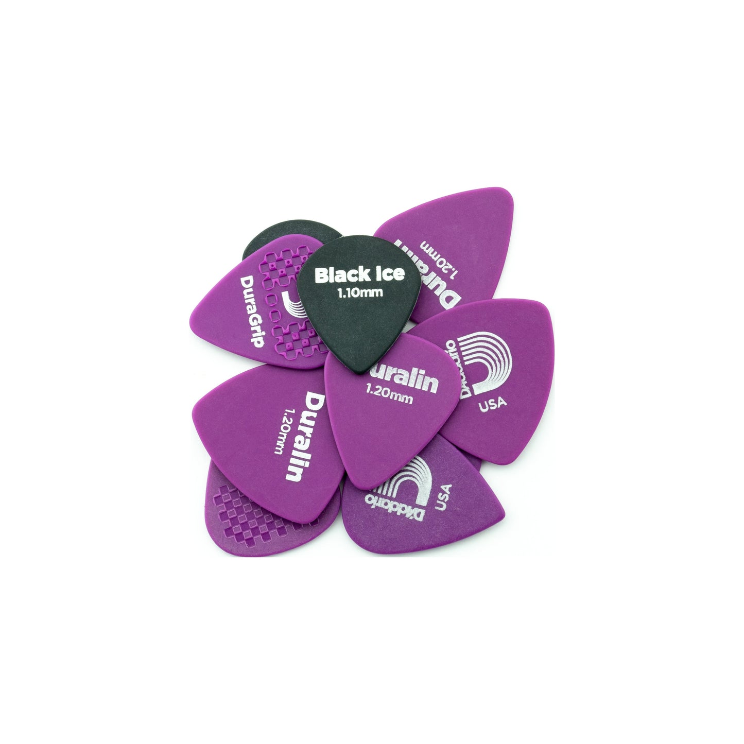 Duralin Assorted Shapes Guitar Pick Packs