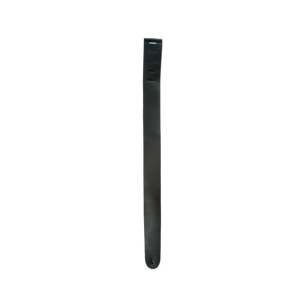 Classic Leather Guitar Strap, Black, Extra-Long