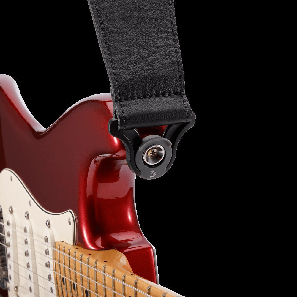 Comfort Leather Auto Lock Guitar Strap, 3''