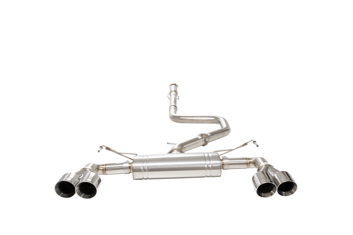 XForce 304 Stainless Steel Catback System | 2022+ Kia Forte GT Sedan & Hatch (ESKC22CS)
