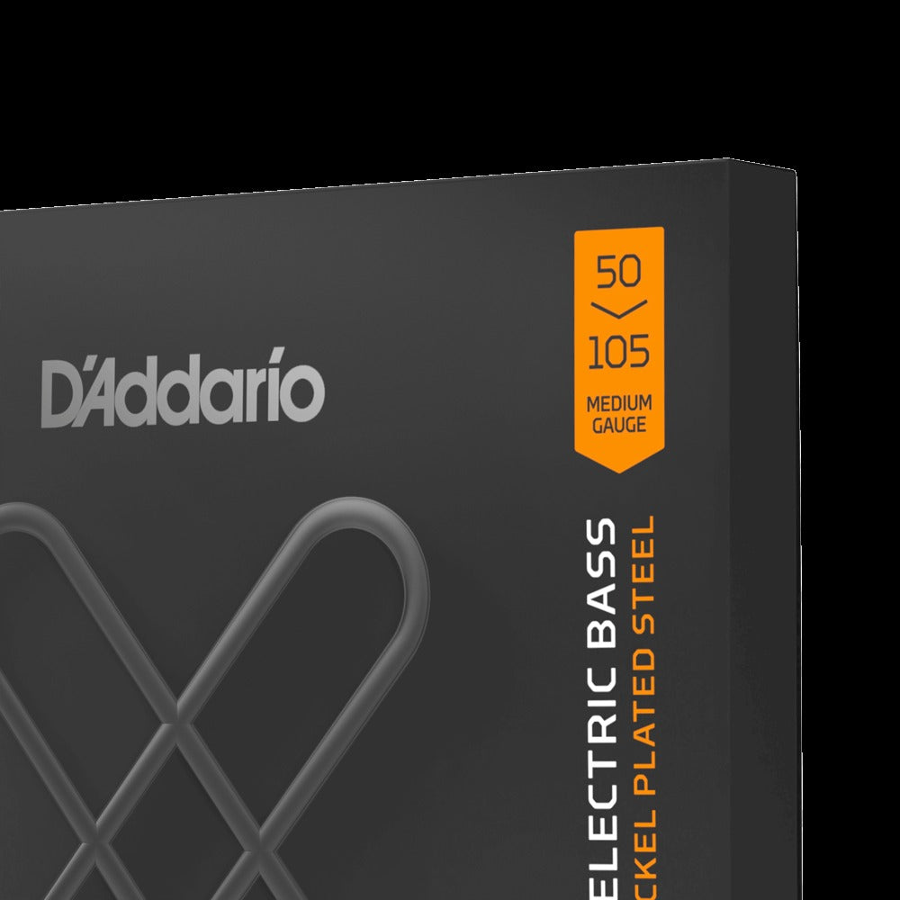 50-105 Medium, Long Scale, XT Nickel Coated Bass Strings