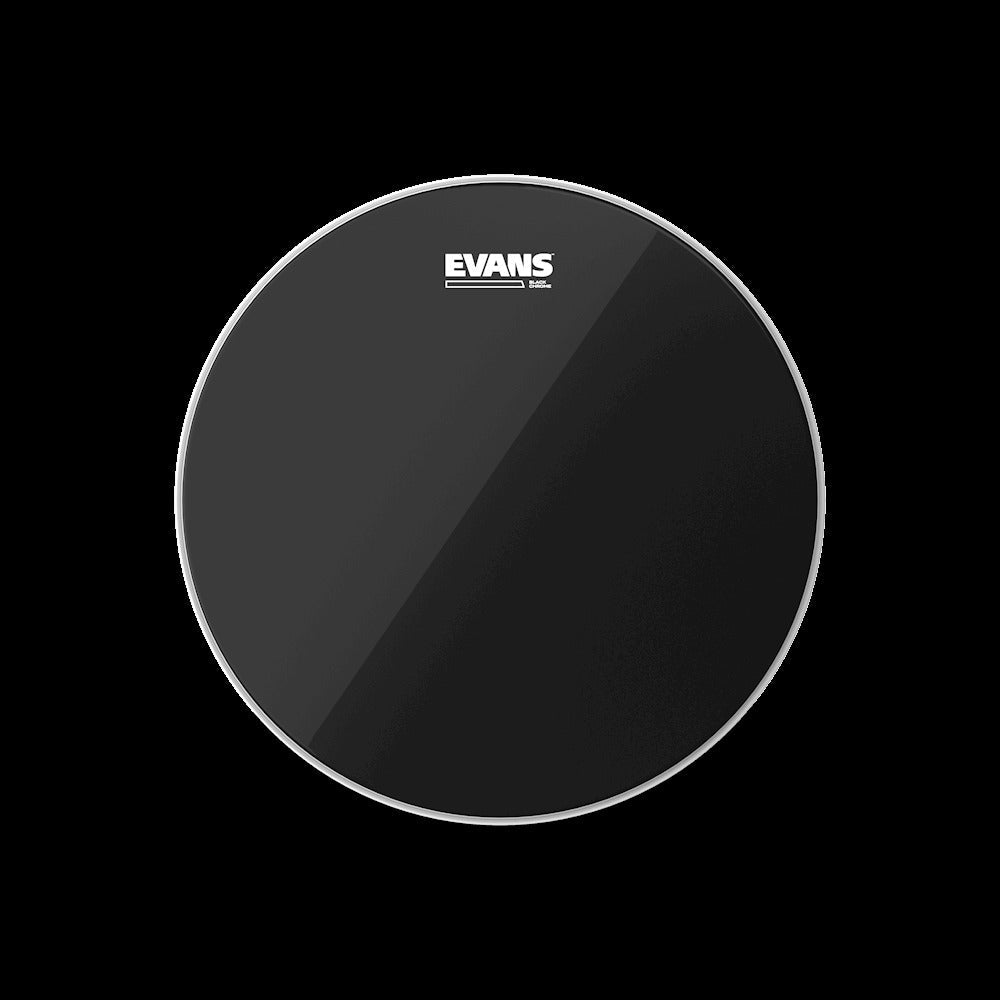 Black Chrome Tom Batter Drumhead