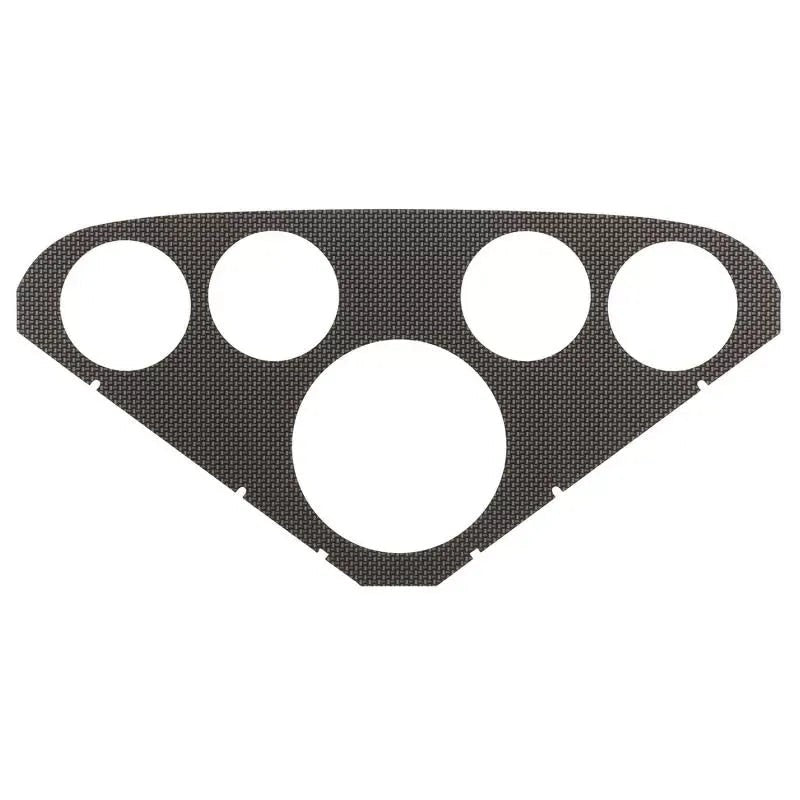 Autometer Optional Faceplate For #2208 Carbon LOOK | Universal (2125)