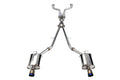 Invidia Q300 Catback Exhaust w/Single Layer Titanium Tips | 2007-Up Infiniti G35/G37 Sedan (HS07IG4G3T)