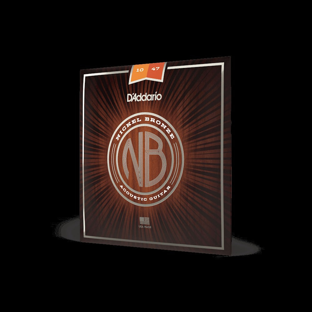 10-47 Extra Light, Nickel Bronze Acoustic Guitar Strings