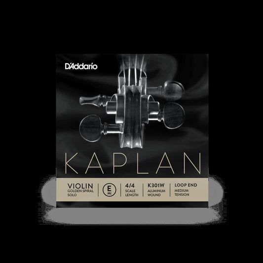 Kaplan Golden Spiral Violin E Strings, 4/4 Scale