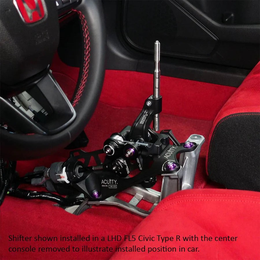 Acuity 4-Way Adjustable Performance Shifter | 2022+ Honda Civic & 2023+ Acura Integra (1981-LHD/RHD)