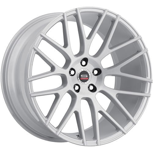 Spec-1 Wheels SPL-201 Silver w/ Machined Spoke Faces 20x10.5 | 5x114.3 (SPL201201051642SB)