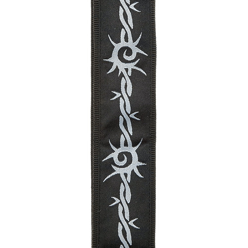 Planet Lock Locking Guitar Strap, Barbed Wire