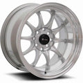 Vors Wheels TR3 Silver w/ Machined Lip 15x8 | 4x100/4x114.3 (TR0315808H0S)