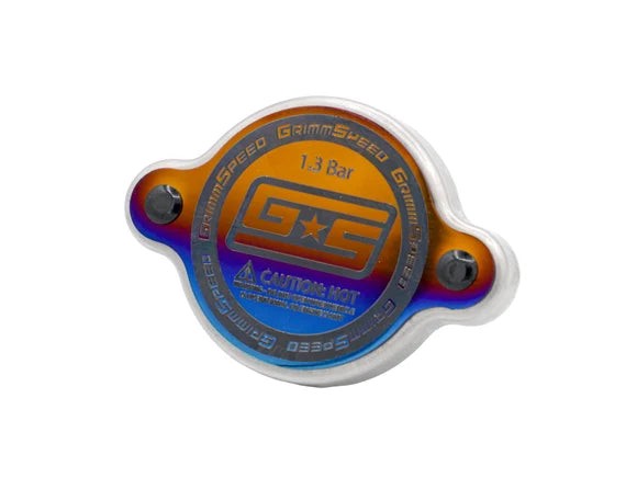 GrimmSpeed Titanium Radiator Cap – 1.3 Bar | Subaru Radiators & Expansion Tanks (GRM.1013.1.TI)