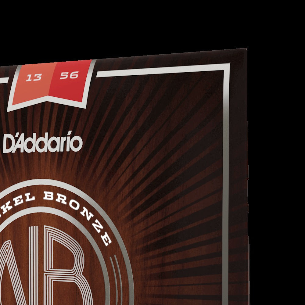 13-56 Medium, Nickel Bronze Acoustic Guitar Strings